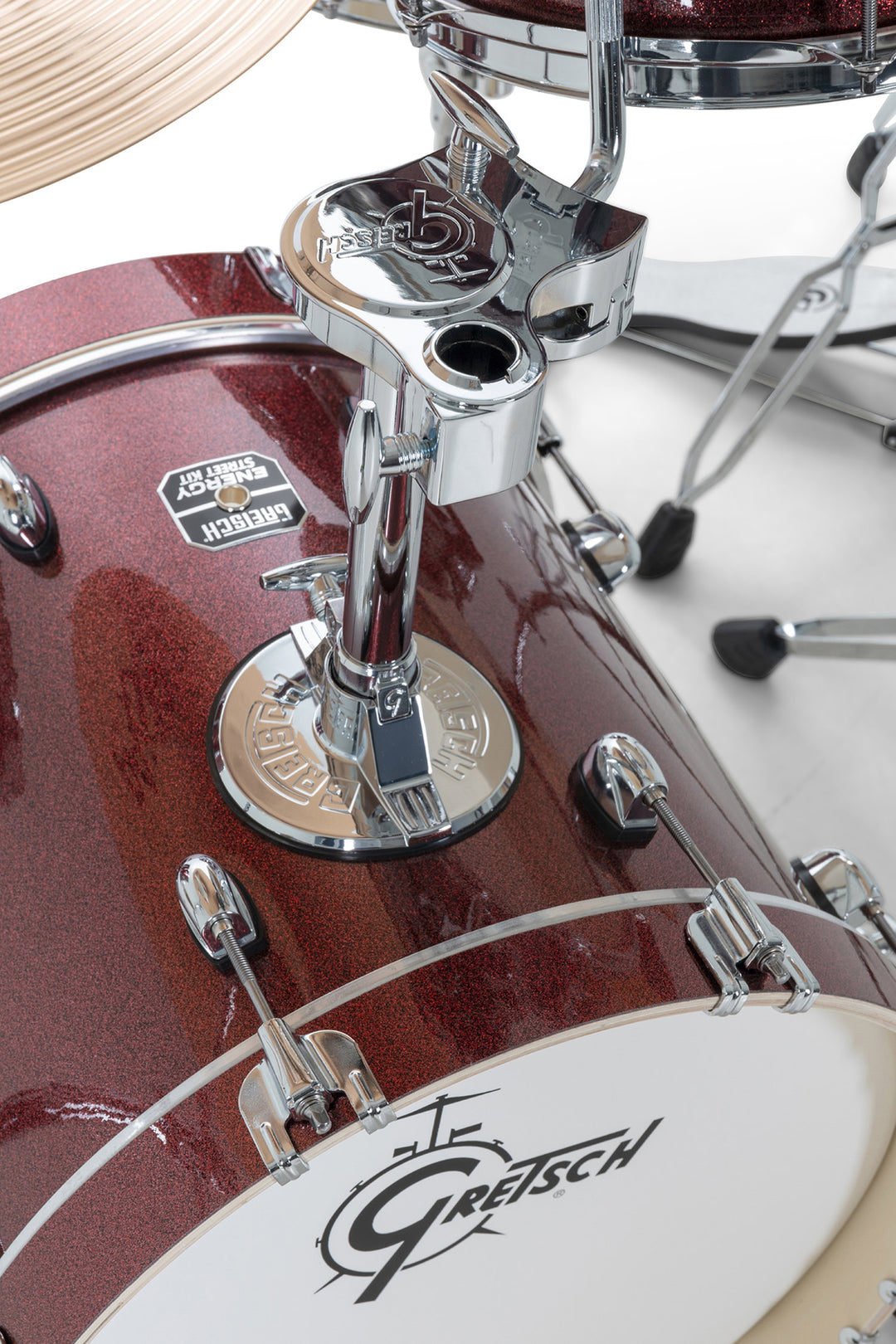 Gretsch-rumpusetti Energy Street Kit - Ruby Sparkle