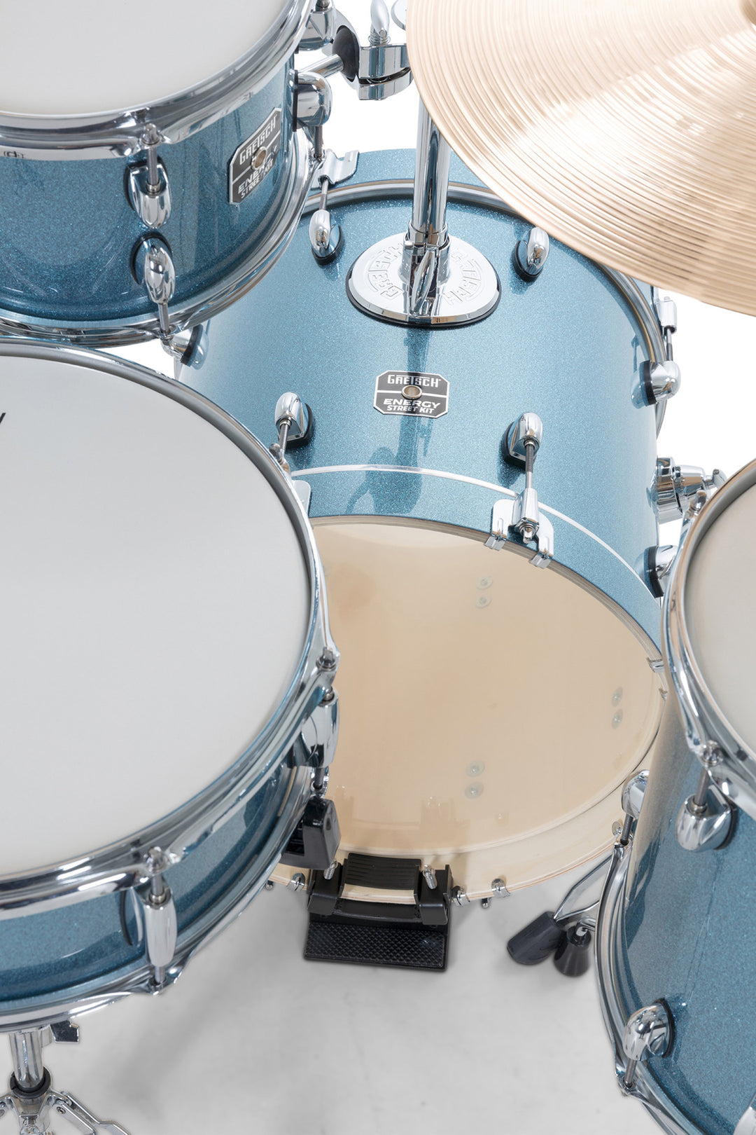 Gretsch-rumpusetti Energy Street Kit - Blue Sparkle