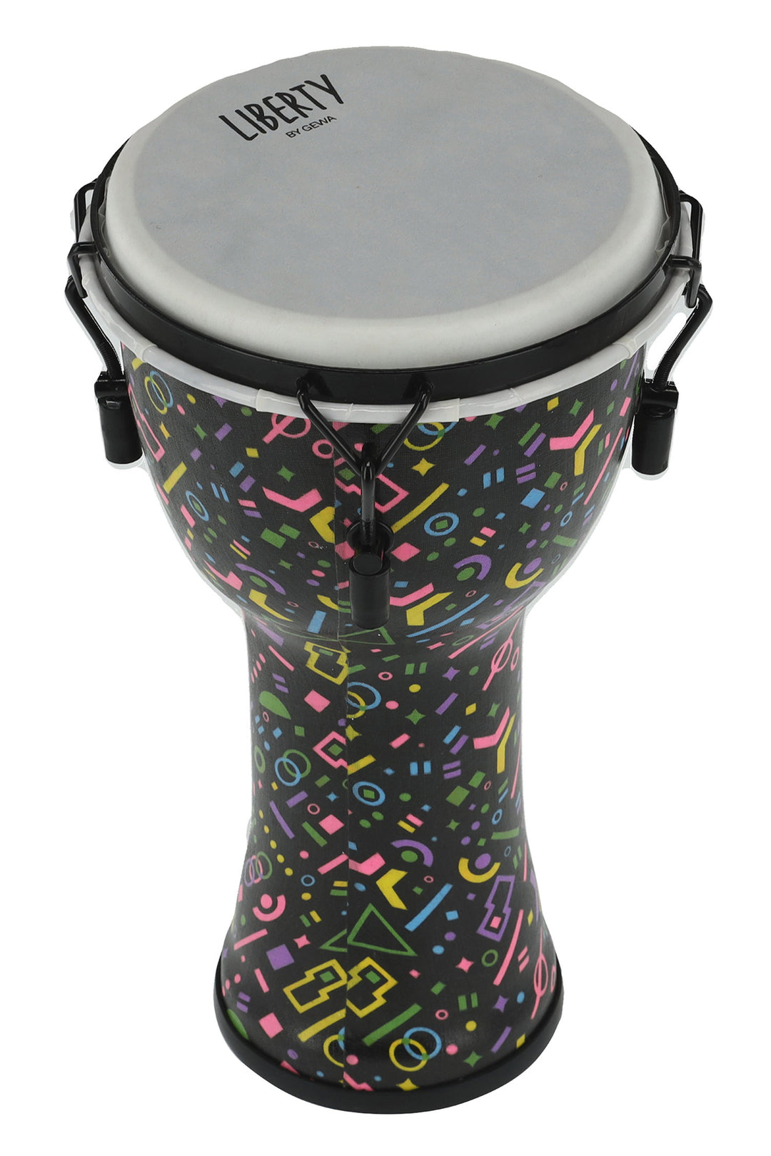 GEWA Djembe Liberty Series Mekaanisesti viritetty - 8" Crazy Neon