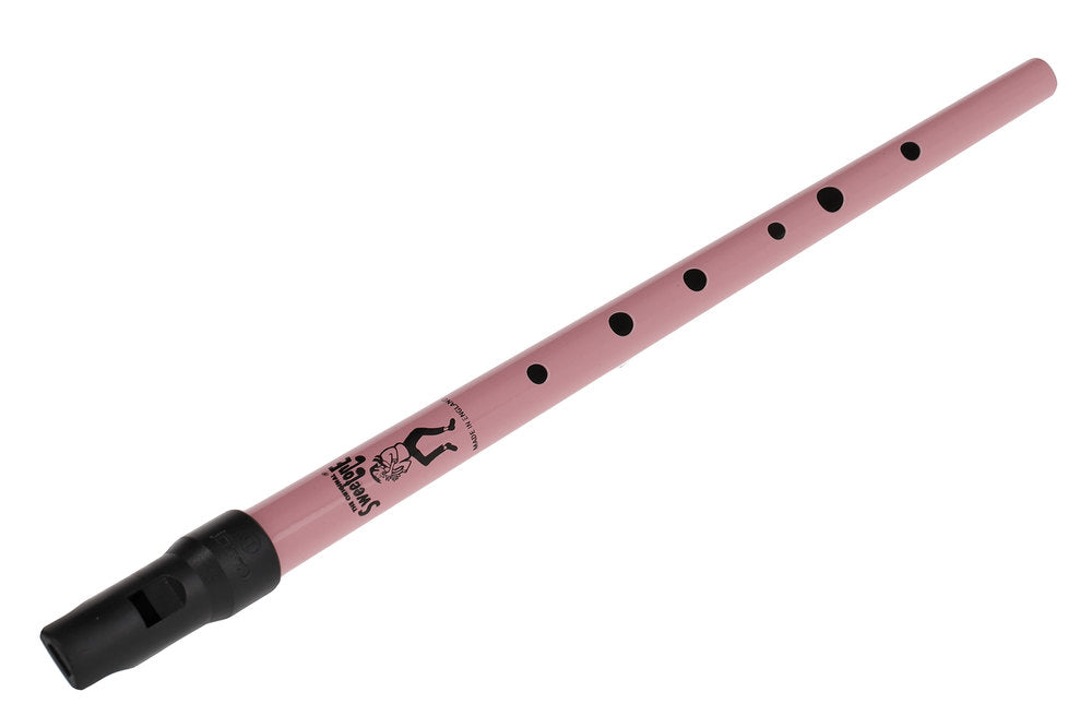 Clarke Sweetone tin whistle i D, pink