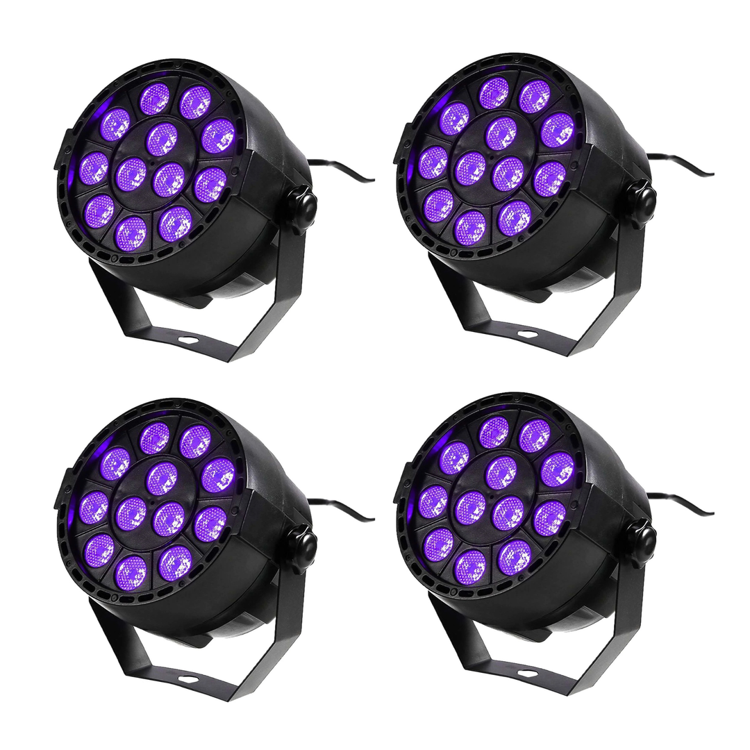 UV LED Spot (12x2W) 4 Kpl. Bundle