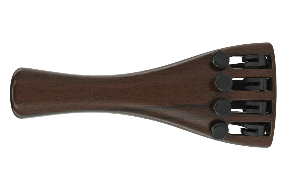 Wittner strengeholder til violin 1/2, 4 finstemmere, palisanderfarve