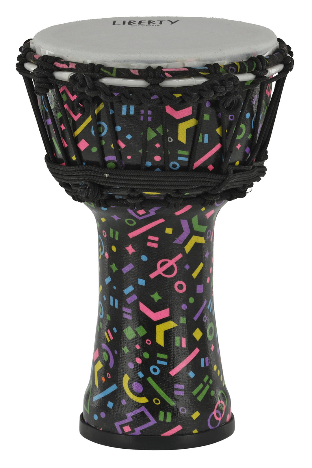 GEWA Djembe Liberty Series Rope Tuned - 7" Crazy Neon