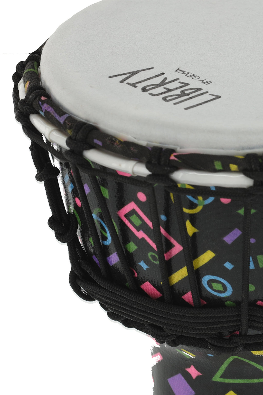 GEWA Djembe Liberty Series Rope Tuned - 7" Crazy Neon