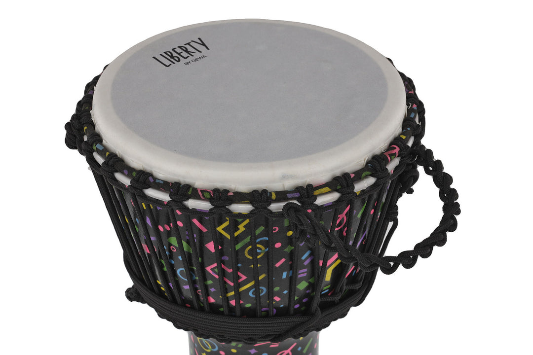 GEWA Djembe Liberty Series Rope Tuned - 10" Crazy Neon