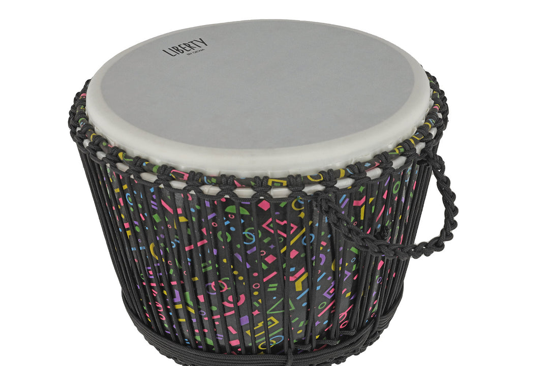 GEWA Djembe Liberty Series Rope Tuned - 14" Crazy Neon