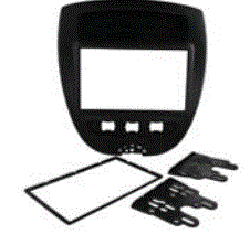 21CT23CT03 2-DIN-kehys Citroenille ja Peugeotille