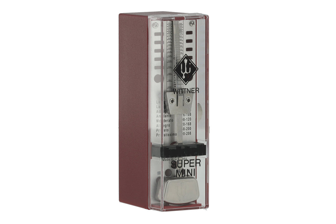 Wittner Metronomi Metronome Super Mini - Ruby red 884051