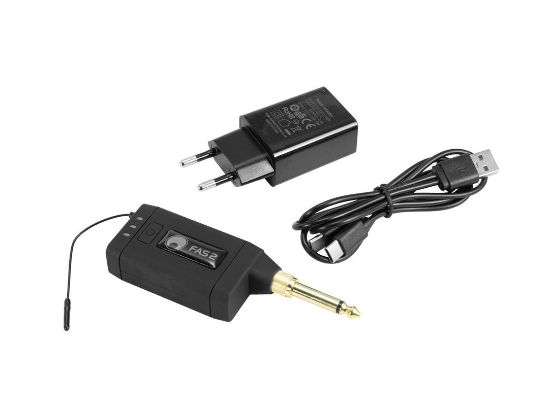 OMNITRONIC FAS TWO 2-kanavainen langaton vastaanotin 660-690MHz
