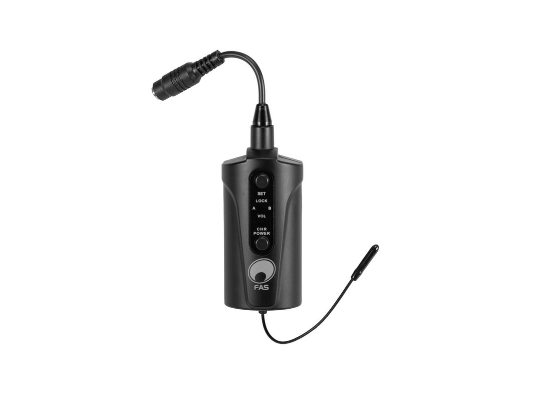 OMNITRONIC Set FAS TWO + 2x BP + 2x kuulokemikrofoni 660-690Mhz