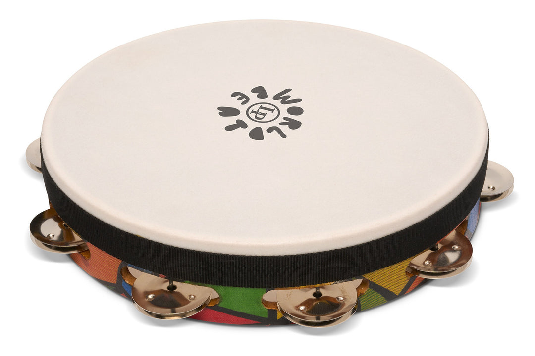 Latin Percussion - tamburiini World Beat - yksirivinen, kalvolla - LP7023 (Supertone 10")