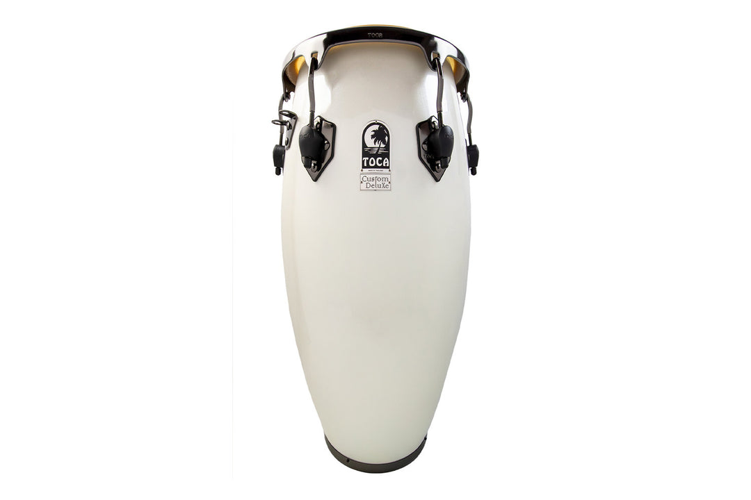 Toca Conga Fiberglass Magarita Blanca, Black Chrome – quinto (4611FMB)