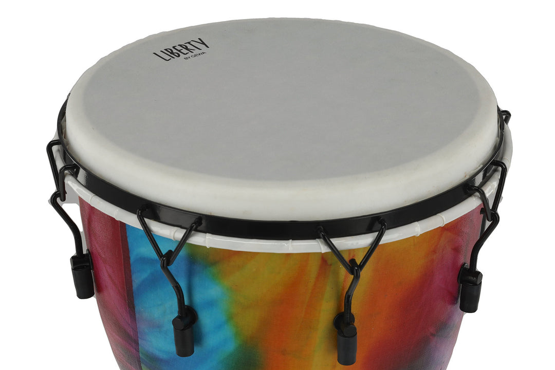 GEWA Djembe Liberty Series, mekaanisesti viritettävä - 14" Batik