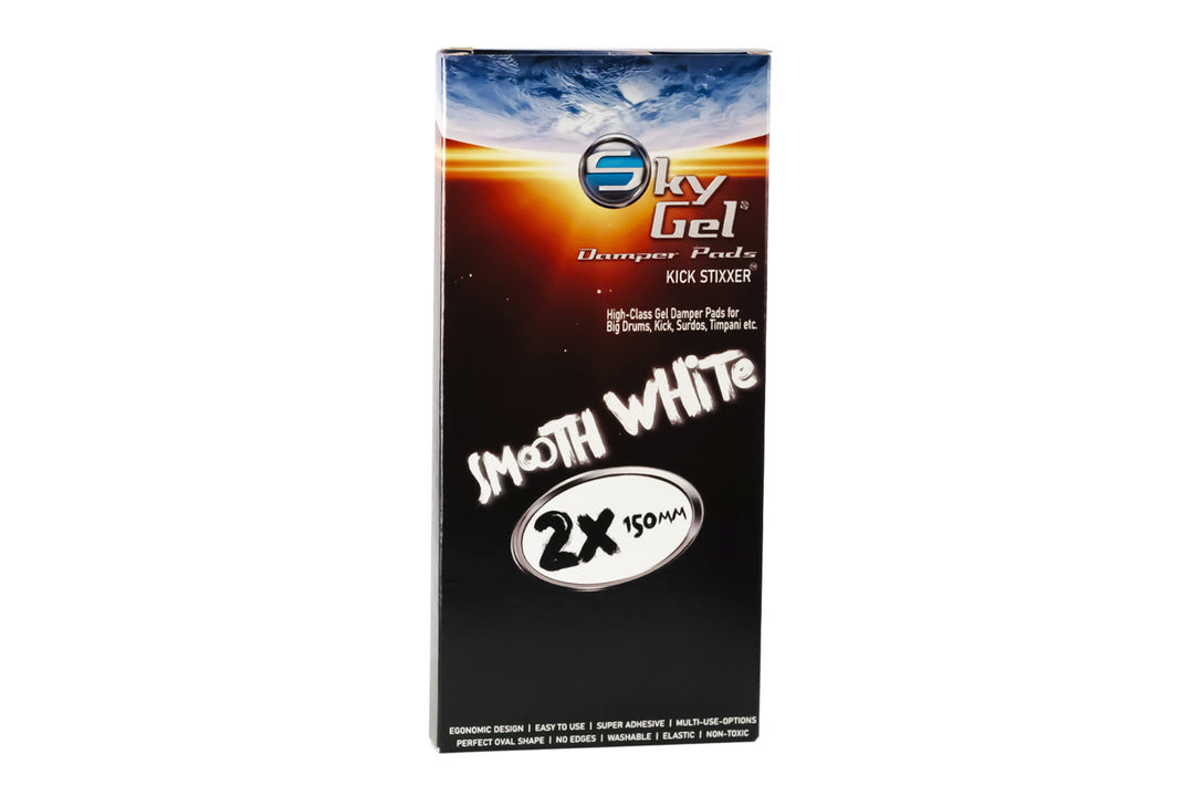 SKY Music Dampper Pads SkyGel Kick StiXXer - Smooth White (SGKISM)