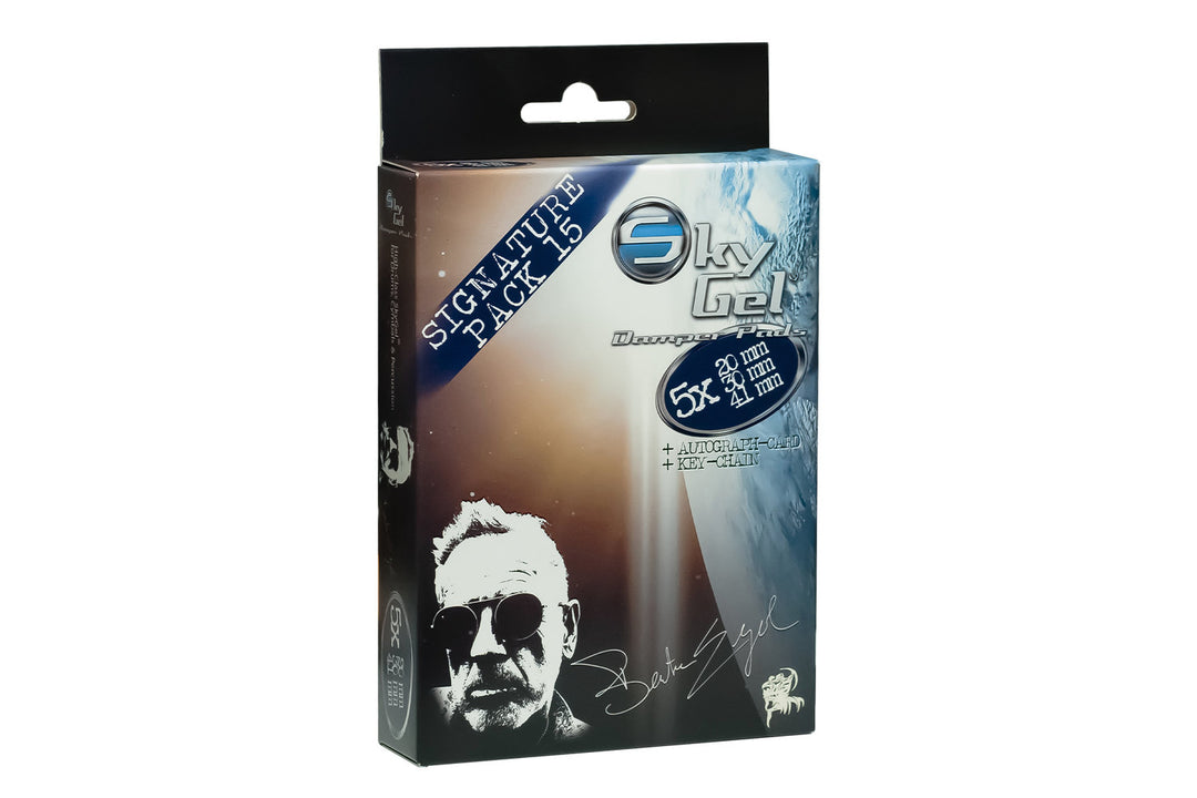 SKY Music Damper Pads SkyGel Signature Edition Bertram Engel – Gentian Blue (SG15BERGB)