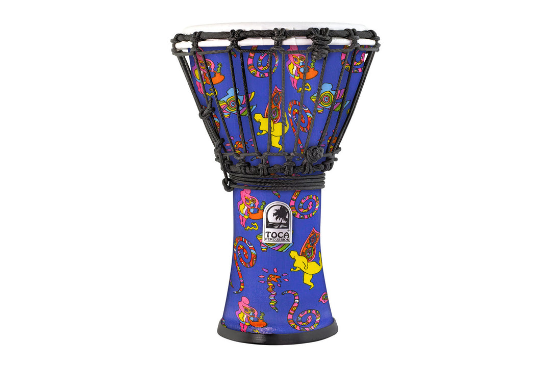Toca Djembe Freestyle Colorsound Sarong Djembe - Fever Dreams (TFCDJ-7SFD)