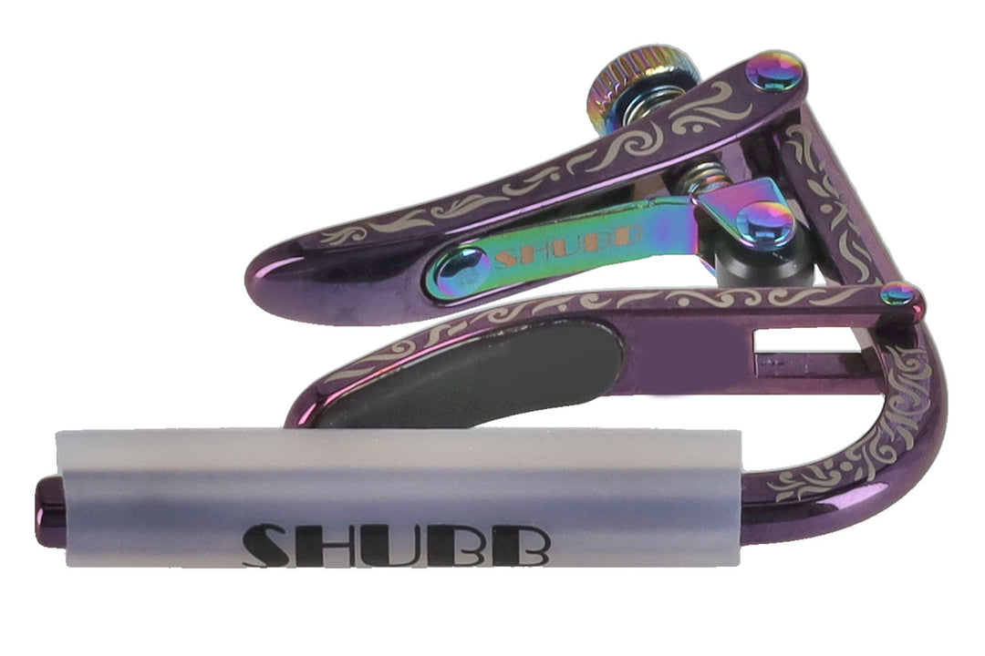 Shubb Shubb 50th Anniversary Capo Violet Sky C2vs - Classical kitarat (C2vs)