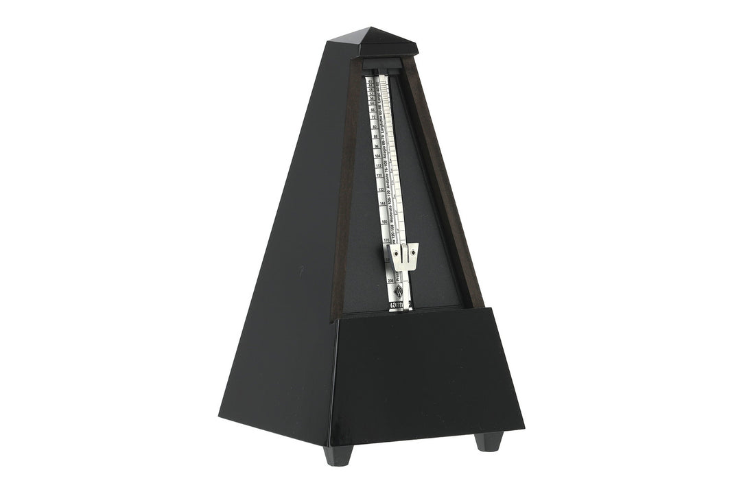 Wittner Metronomi Pyramidimuoto - Black high gloss 806
