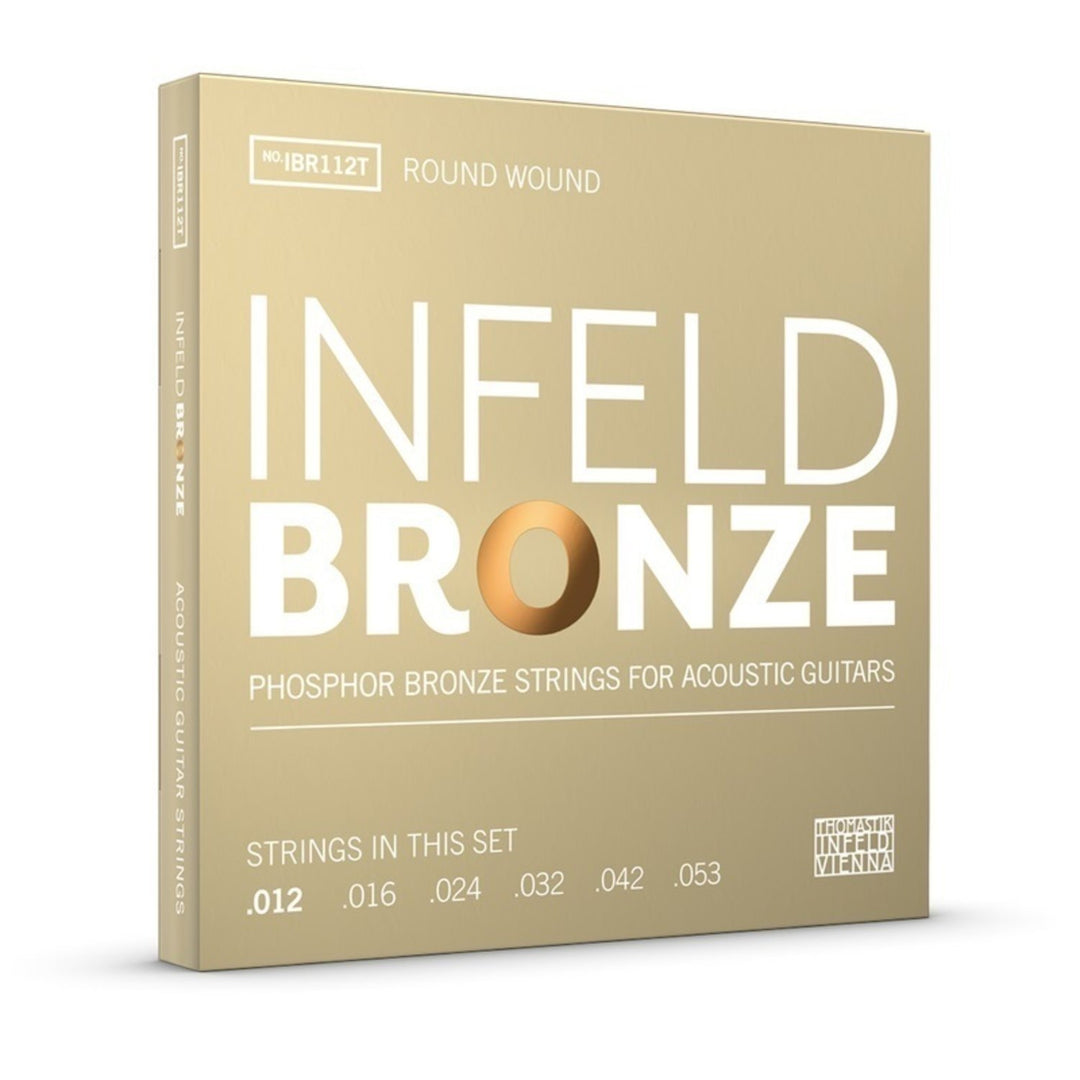 Thomastik-Infeld-kielet akustiselle kitaralle Infeld Bronze – set .012–.053 (IBR112T)