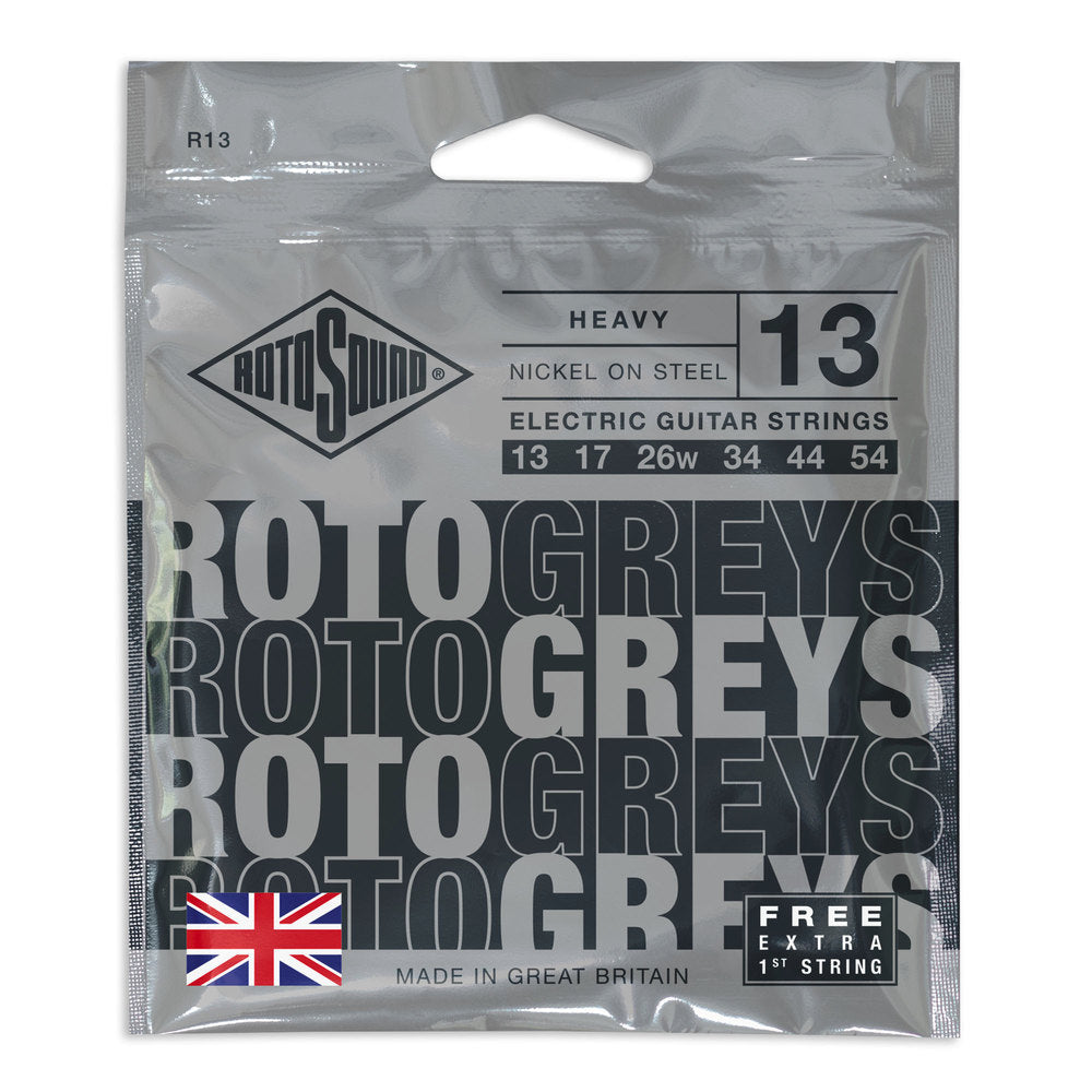 Rotosound Roto Greys R13 elguitarstrenge 13-54
