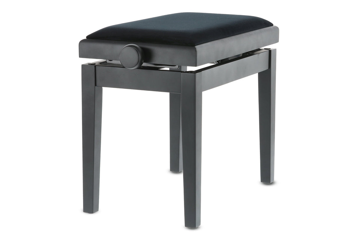 GEWA Piano bench Deluxe - Black matt (Seat black)