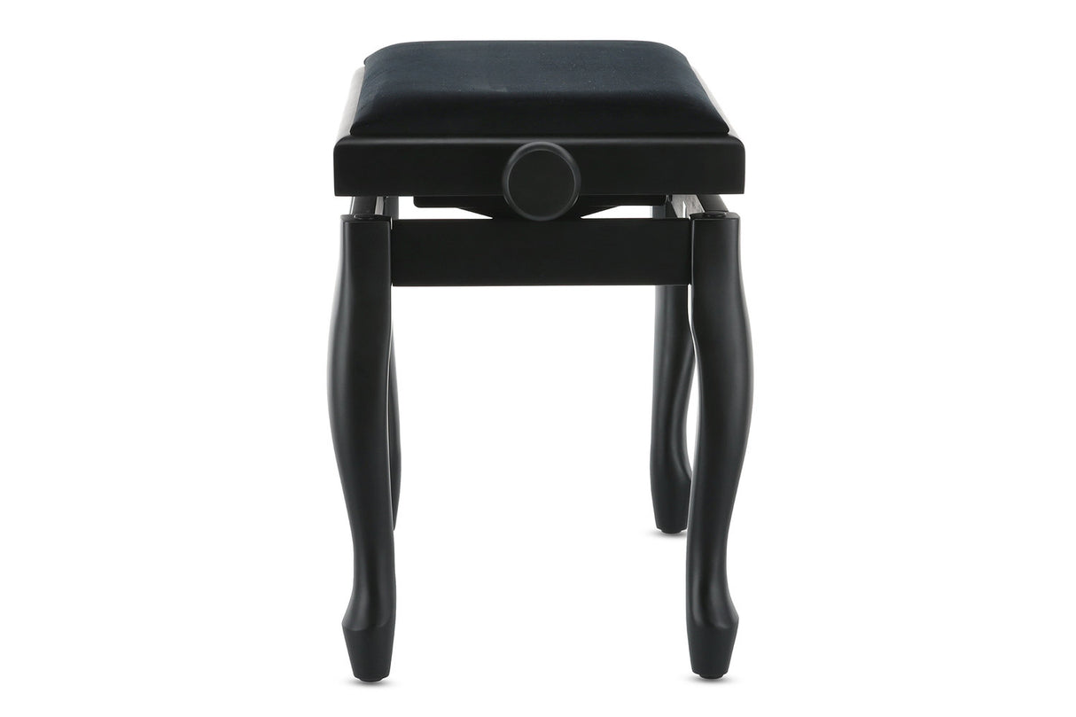GEWA Piano bench Deluxe Classic - Black matt