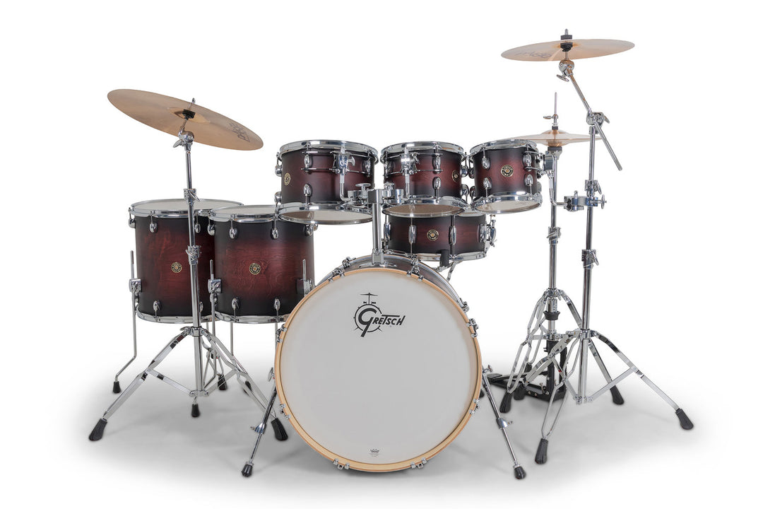 Gretsch-rumpusetti Catalina Maple - Satin Deep Cherry Burst (CM2-E627-SDCB)