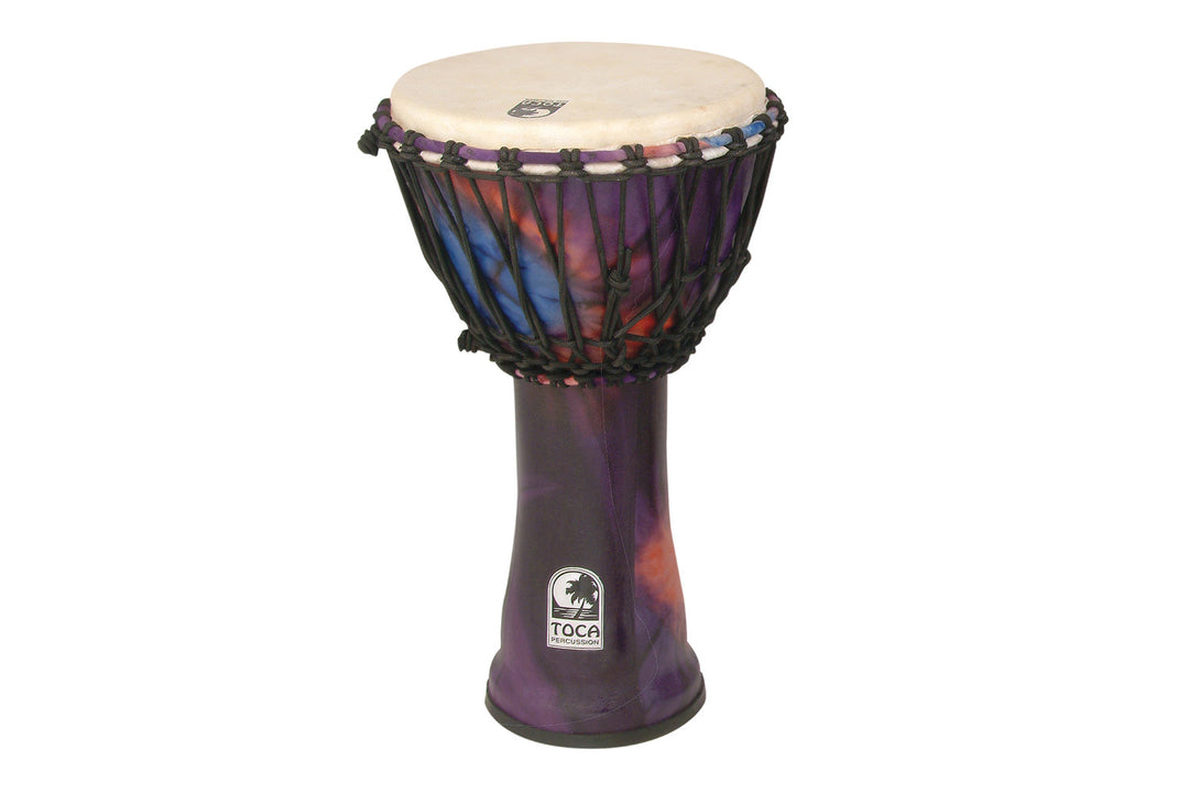 Toca Djembe Freestyle köysiviritteinen – Woodstock Purple (SFDJ-10WP)
