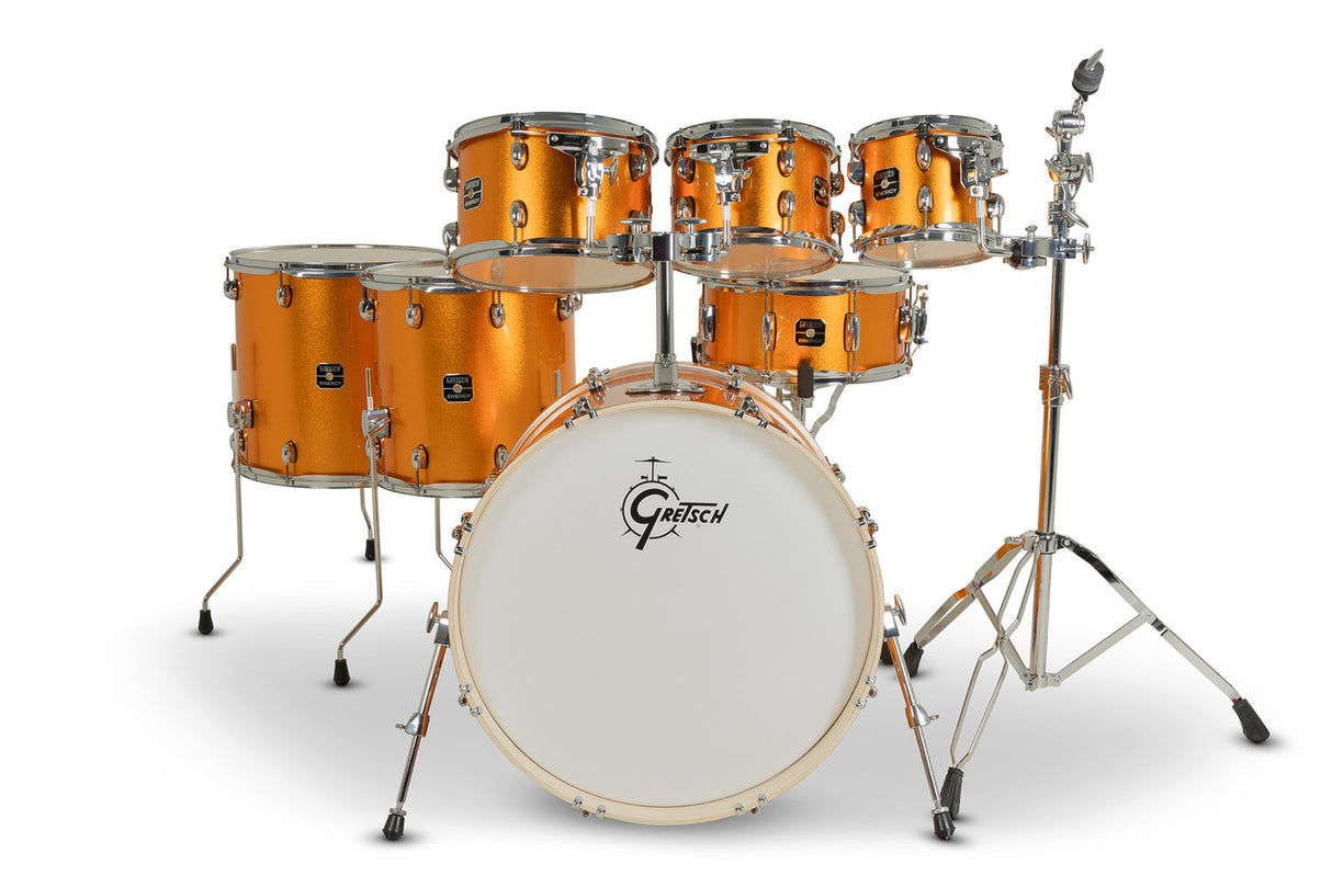 Gretsch Drum set Energy - Orange sparkle