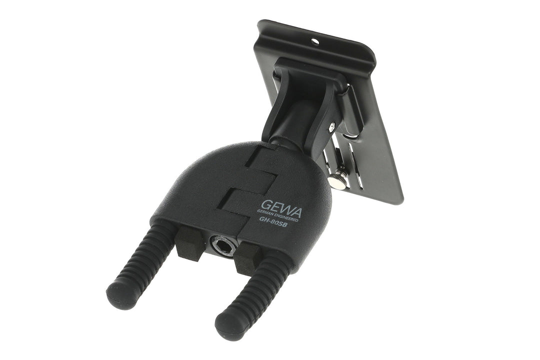 GEWA Kitaran seinäkiinnike WallGrip - schwarz (GH-80SB)