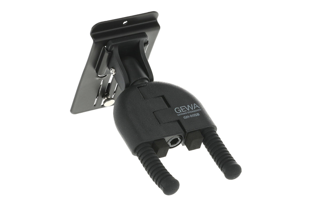 GEWA Kitaran seinäkiinnike WallGrip - schwarz (GH-80SB)