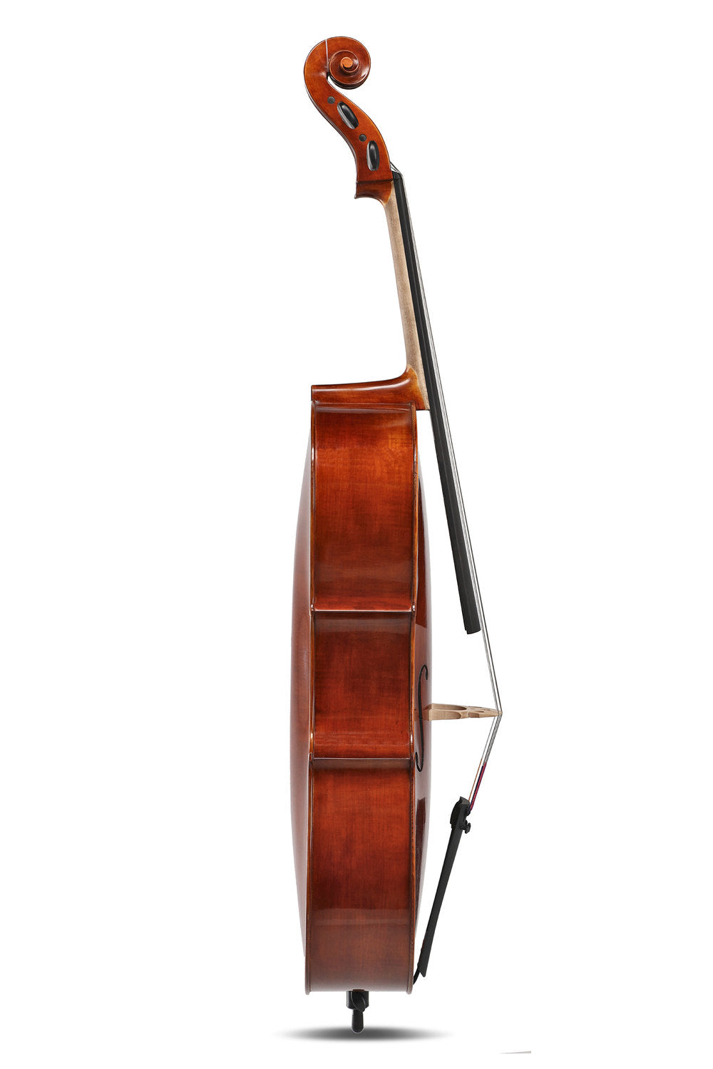 GEWA Sonata Europa cello 4/4, sat op med carbonbue og taske