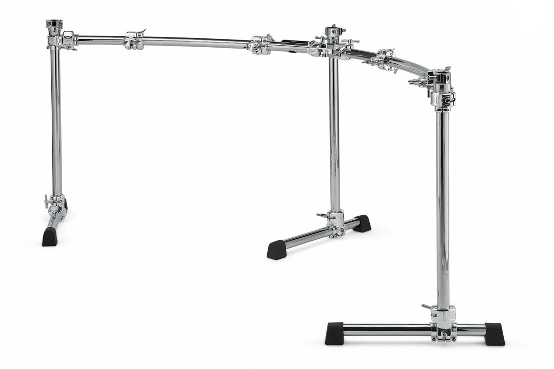 Gibraltar Rack System Chrome Series II -kaksoisbassorumpuräkki - GDR200C-CHR