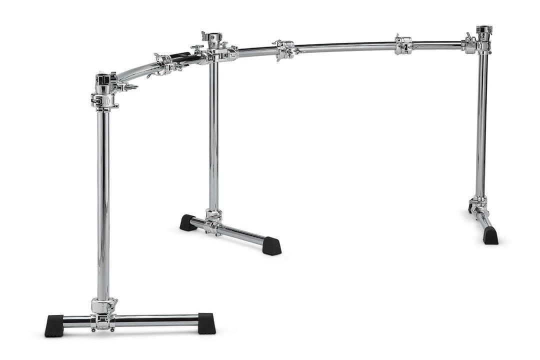 Gibraltar Rack System Chrome Series II -kaksoisbassorumpuräkki - GDR200C-CHR