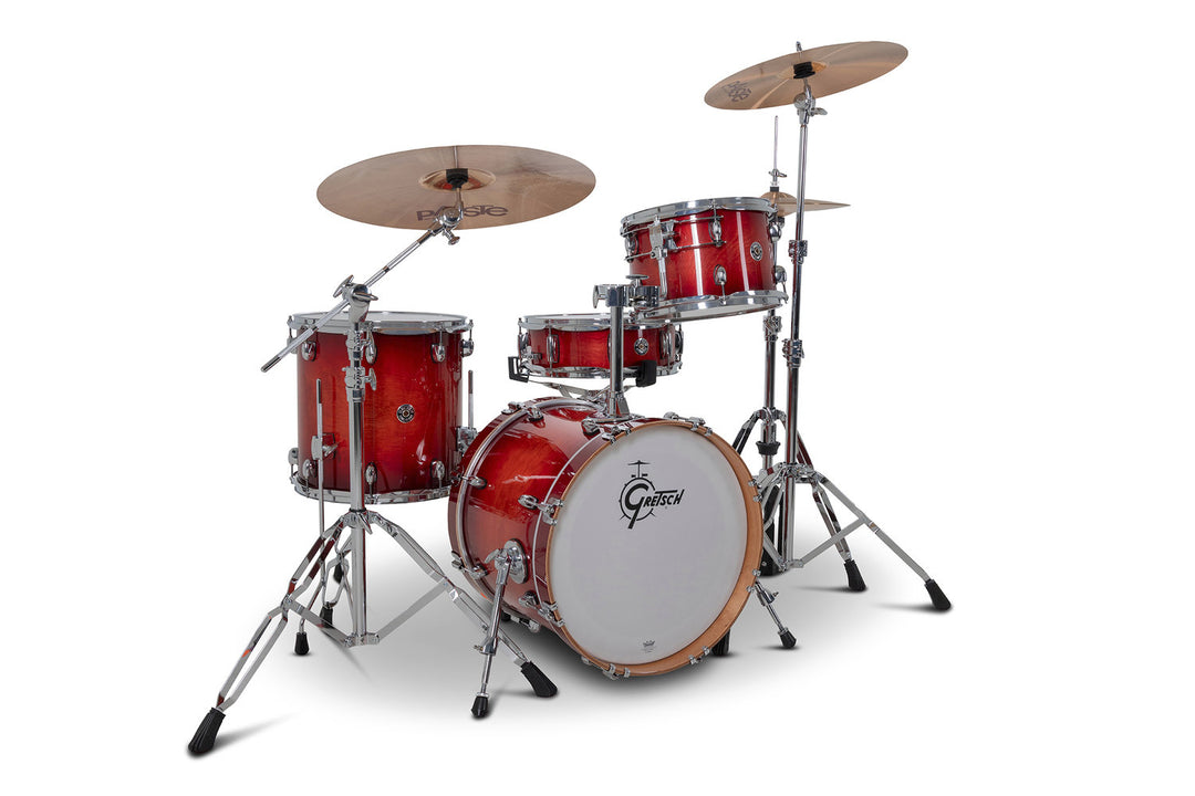 Gretsch virilset Catalina Club - Gloss Crimson Burst (CC2-J484-GCB)