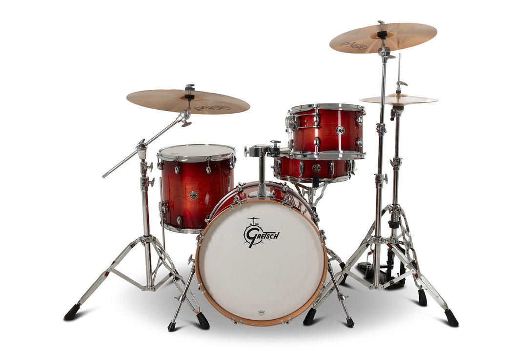 Gretsch virilset Catalina Club - Gloss Crimson Burst (CC2-J404-GCB)