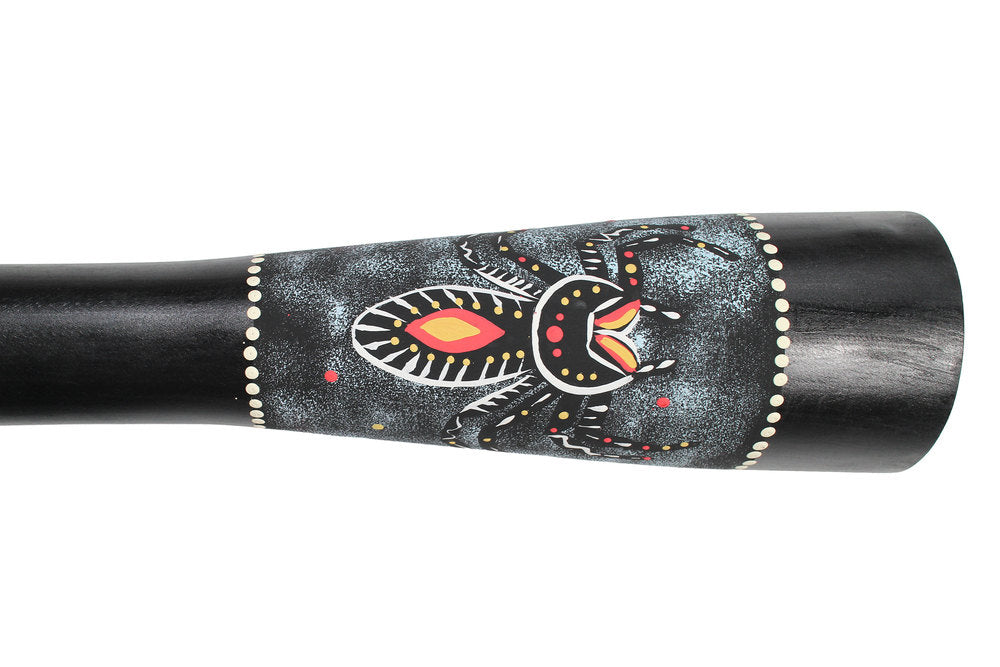 Toca Curved didgeridoo DIDG-CS, buet, motiv Spider, 50"
