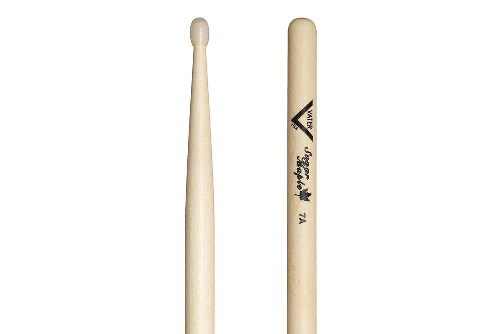 Vater Sugar Maple 7A trommestikker, nylonspids