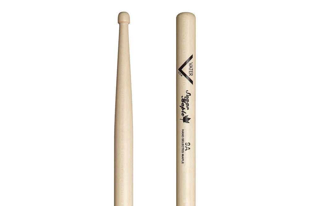 Vater Sugar Maple 9A trommestikker, træspids