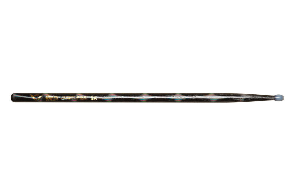 Vater Color Wrap 5A Black Optic -rummunkapulat, hikkori, nylonkärki