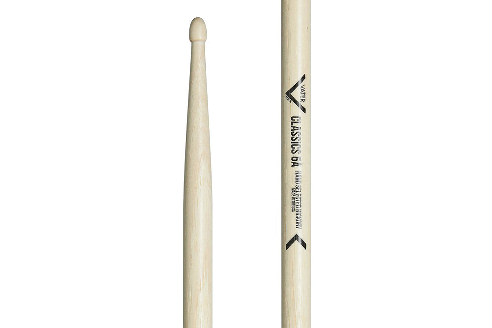 Vater Classics 5A -rummunkapulat, hikkori, puukärki