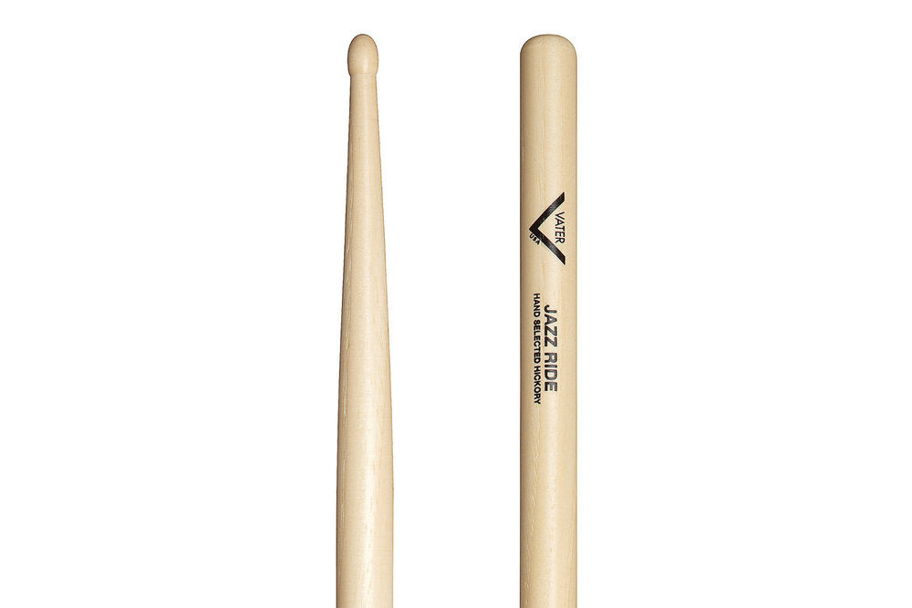 Vater Jazz Ride trommestikker, hickory, træspids