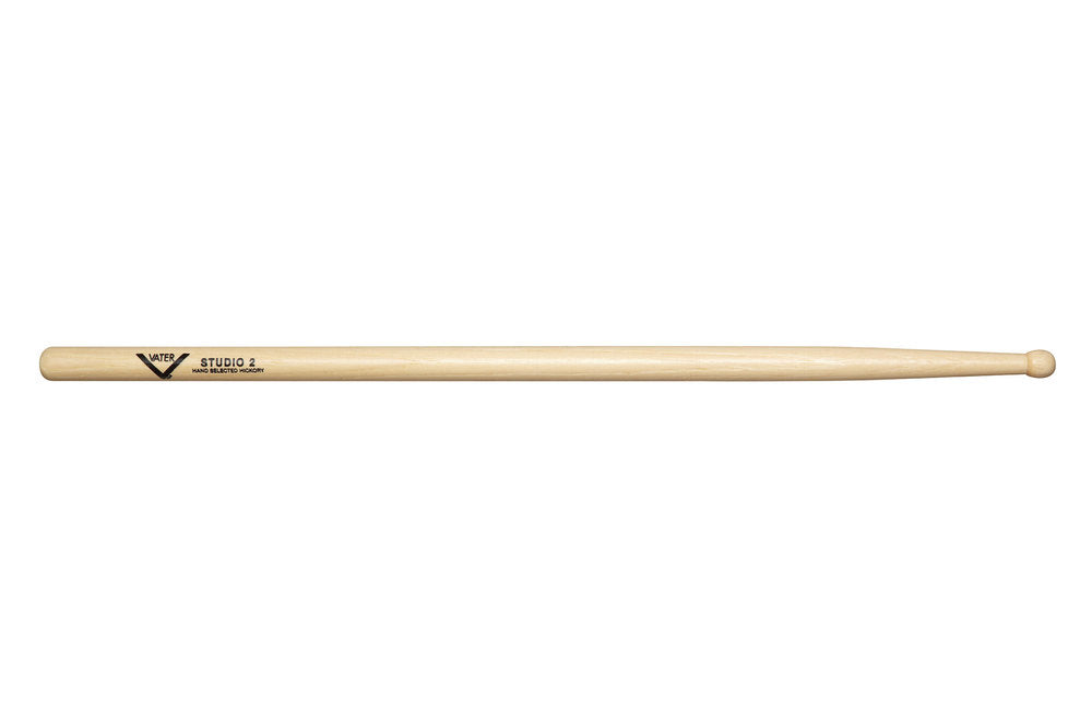 Vater Studio 2 trommestikker, hickory, træspids