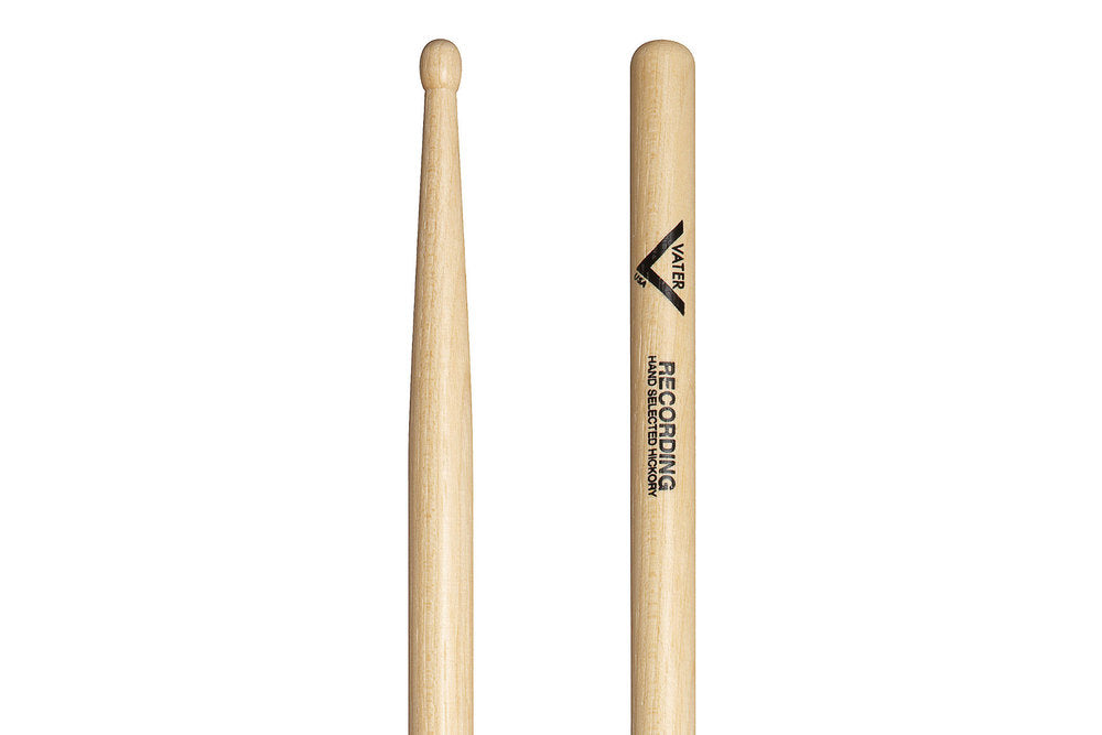 Vater Recording trommestikker, hickory, træspids