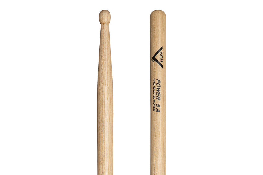 Vater Power 5A -rummunkapulat, hikkoria, puukärki