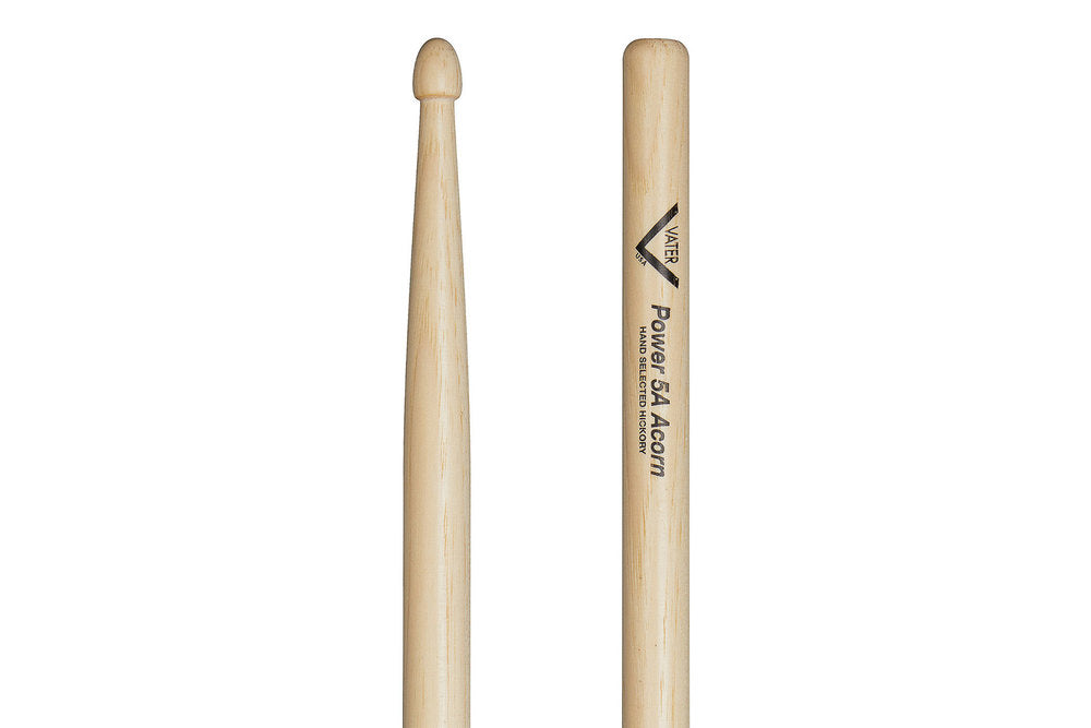 Vater Power 5A Acorn trommestikker, hickory, træspids