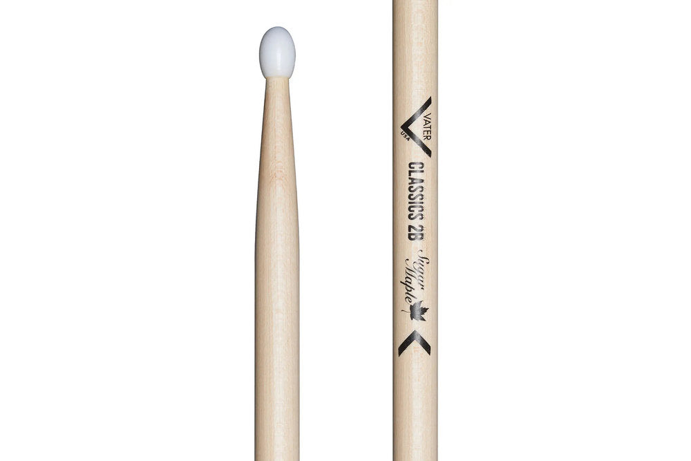 Vater Sugar Maple Classics 2B -rummunkapulat, nailonkärki
