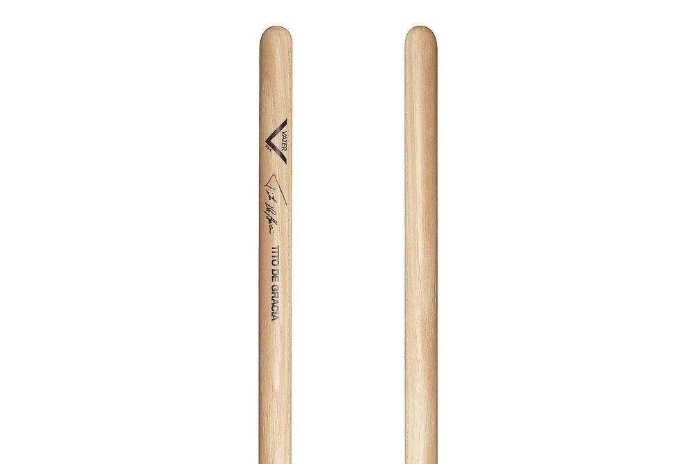 Vater Tito De Gracia trommestikker, hickory, træspids