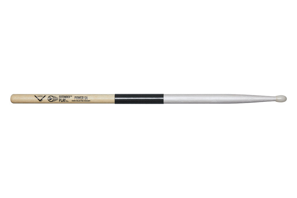 Vater Extended Play Power 5A trommestikker, hickory, nylonspids