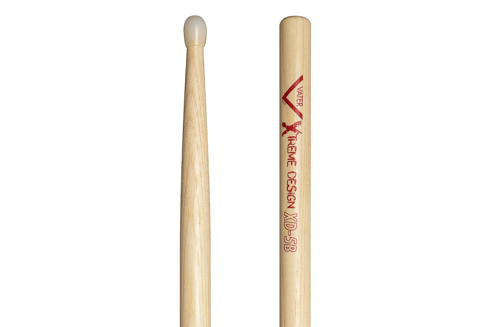Vater Xtreme Design 5B trommestikker, hickory, nylonspids